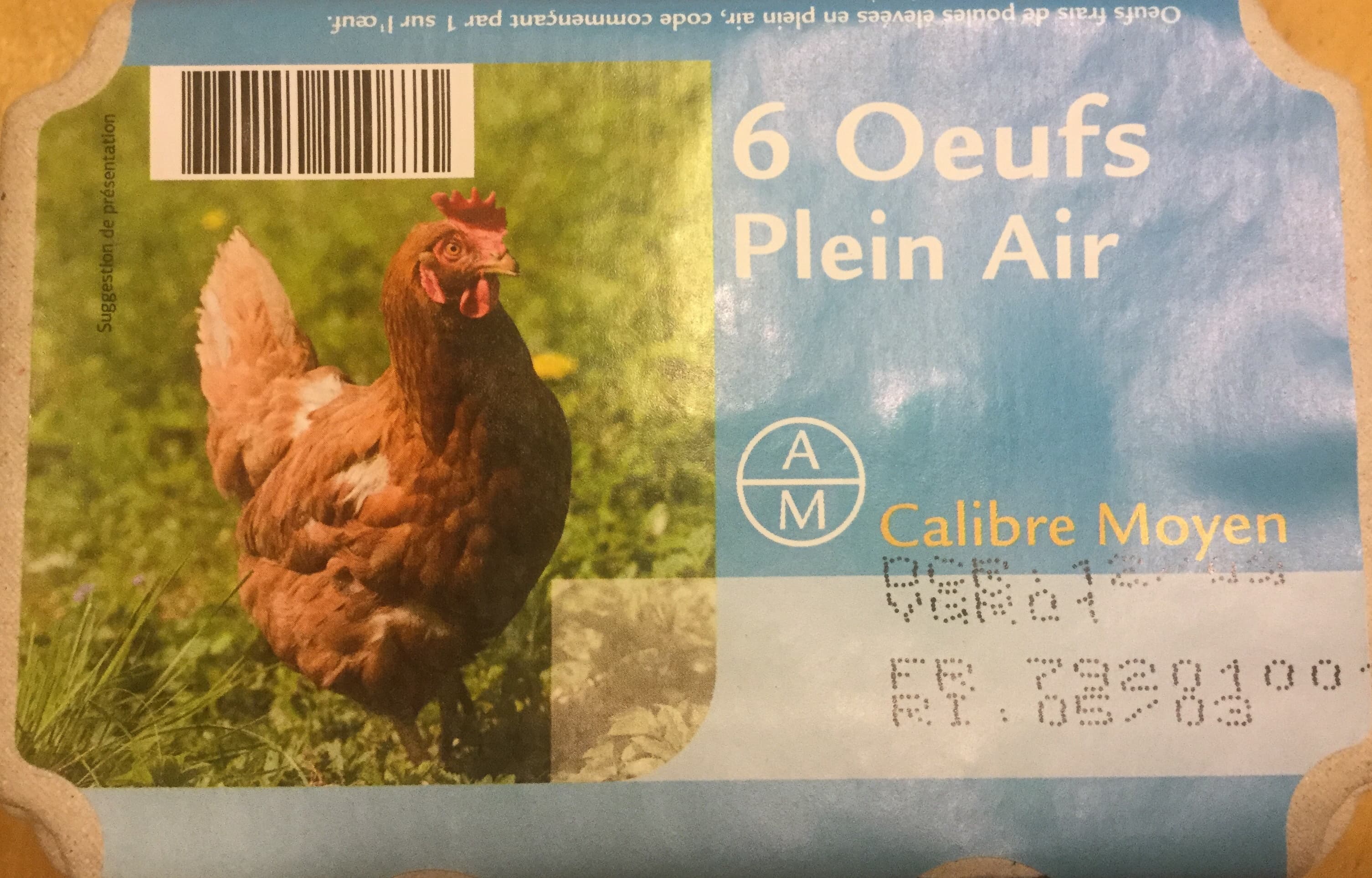 Sans marque Oeufs plein air packshot