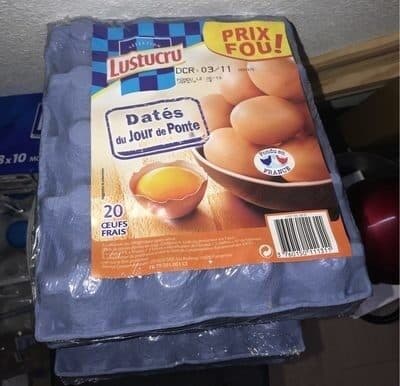 Lustucru Oeufs frais packshot