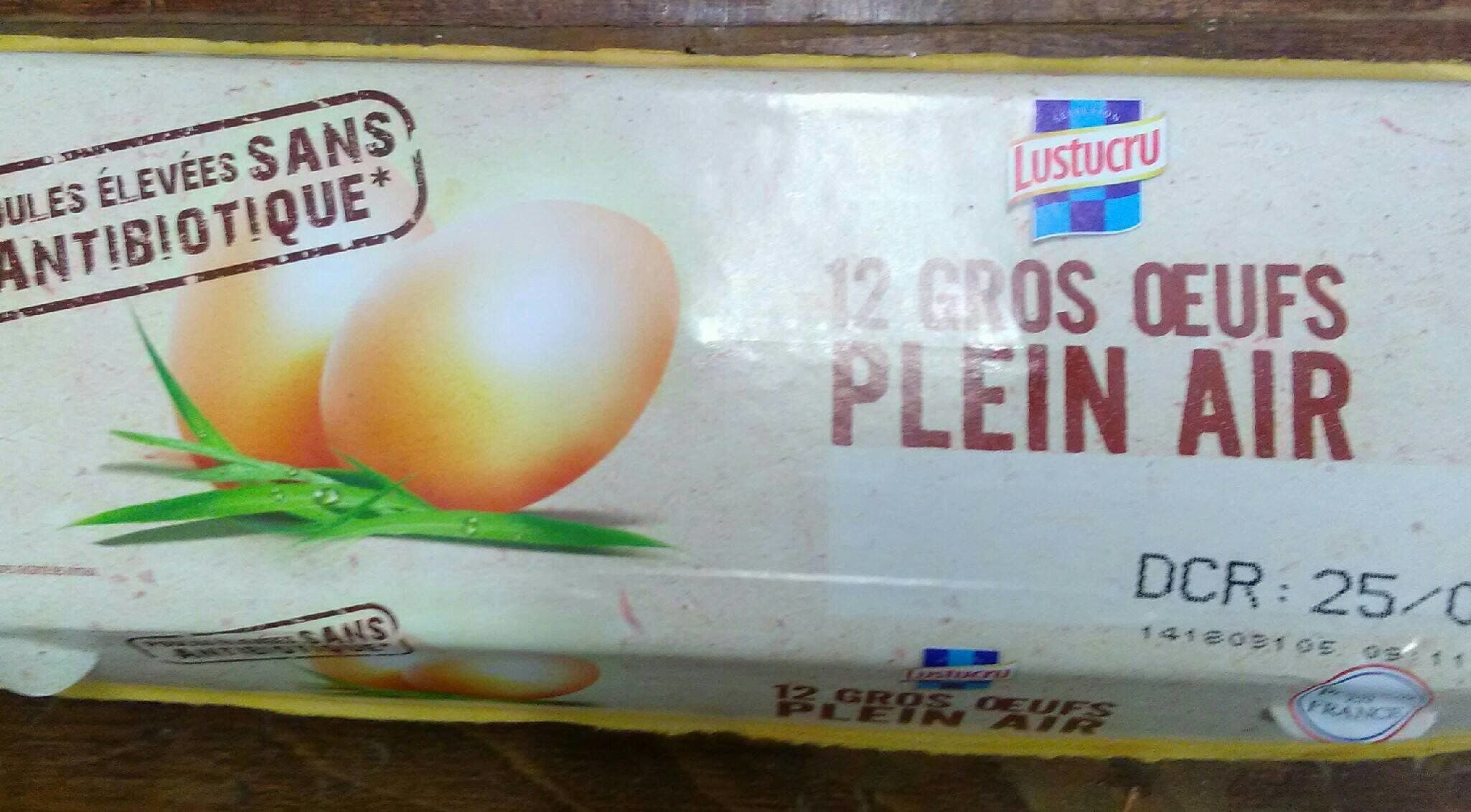Lustucru Œufs plein air packshot