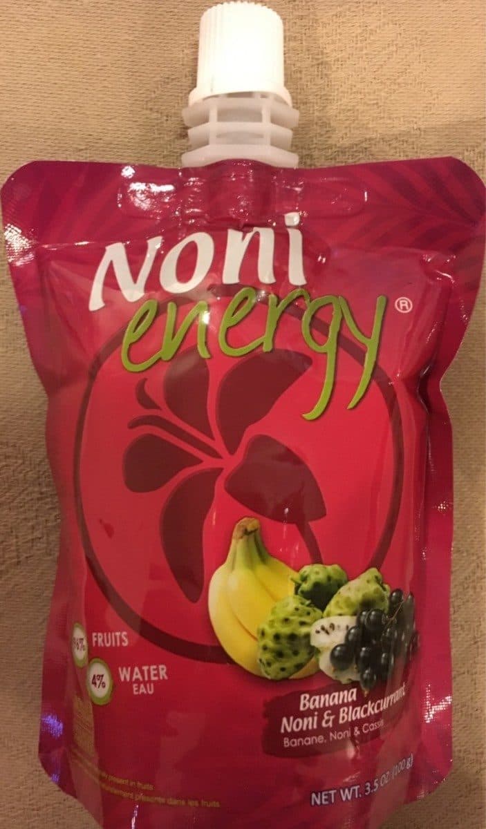 Noni Energy Banane noni & cassis packshot