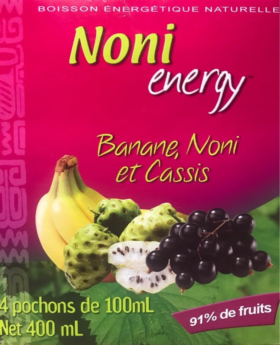 Open Food Facts Noni banane et cassis packshot