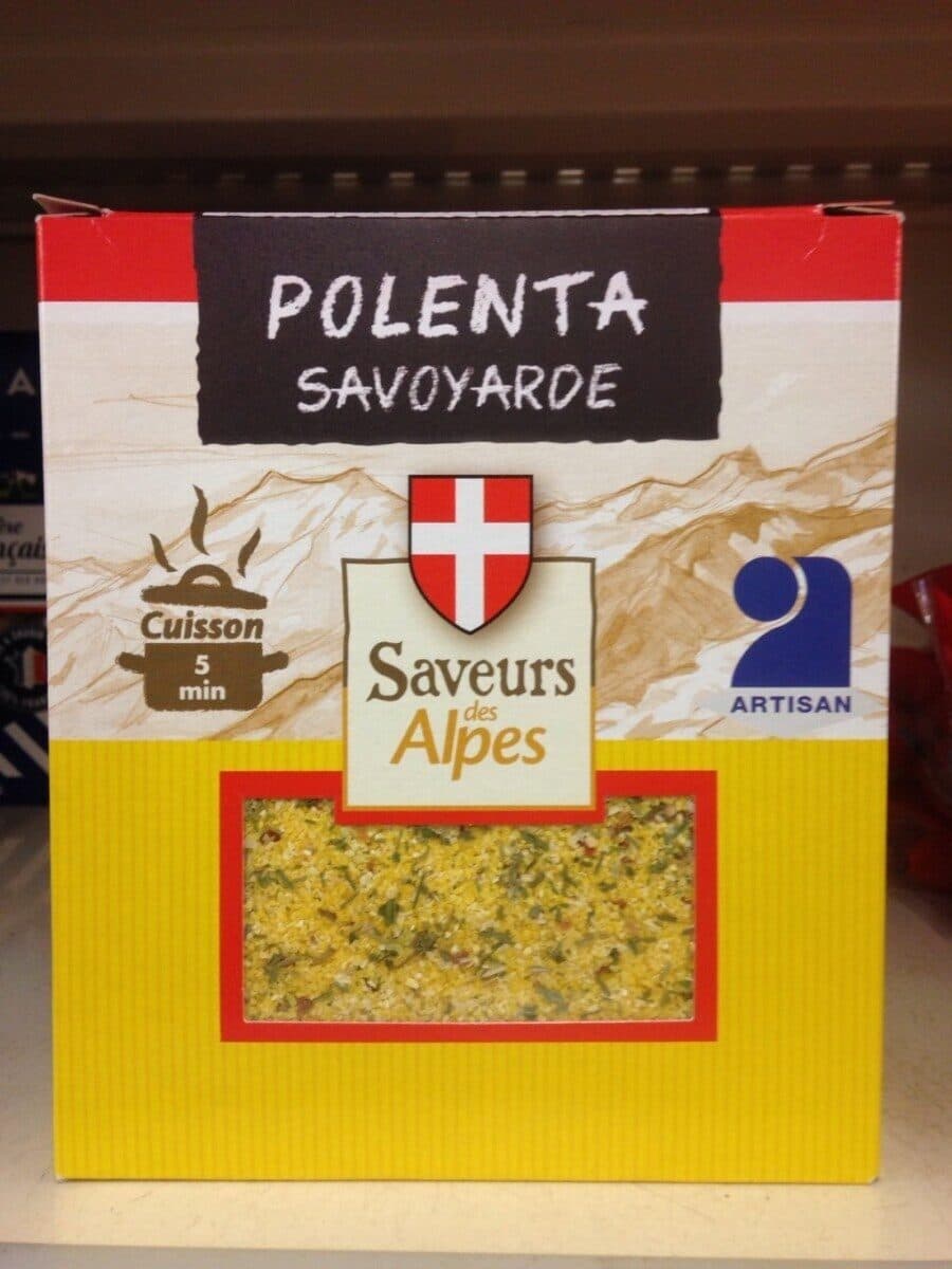 Saveurs des Alpes Polenta savoyarde packshot
