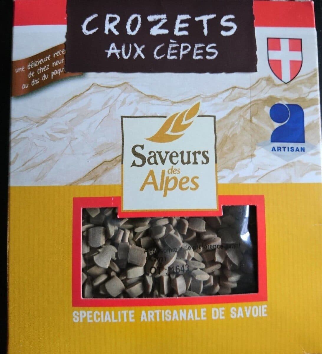 Saveurs des Alpes Crozet aux cèpes packshot
