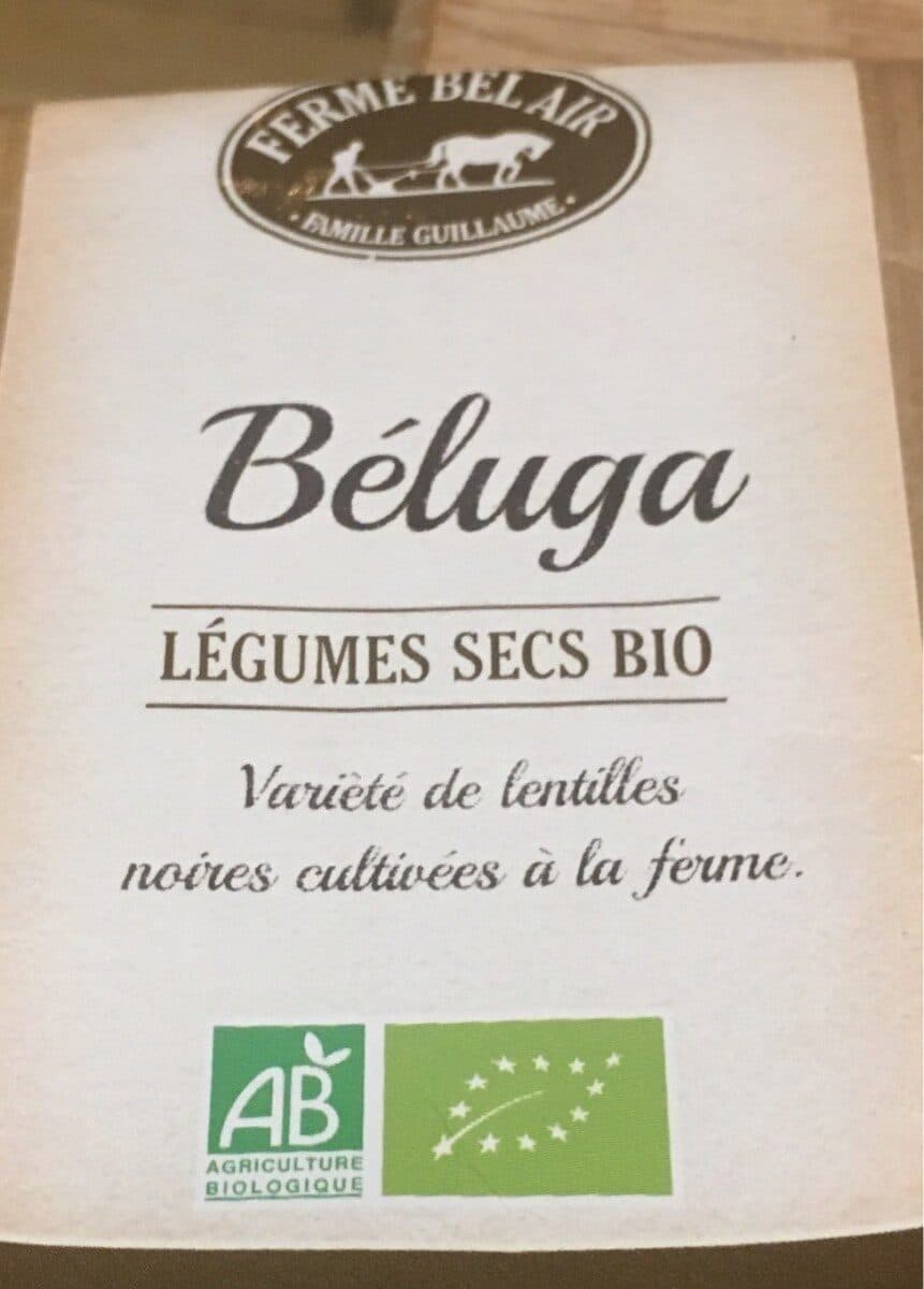 Open Food Facts Beluga - variété locale de lentilles noires packshot