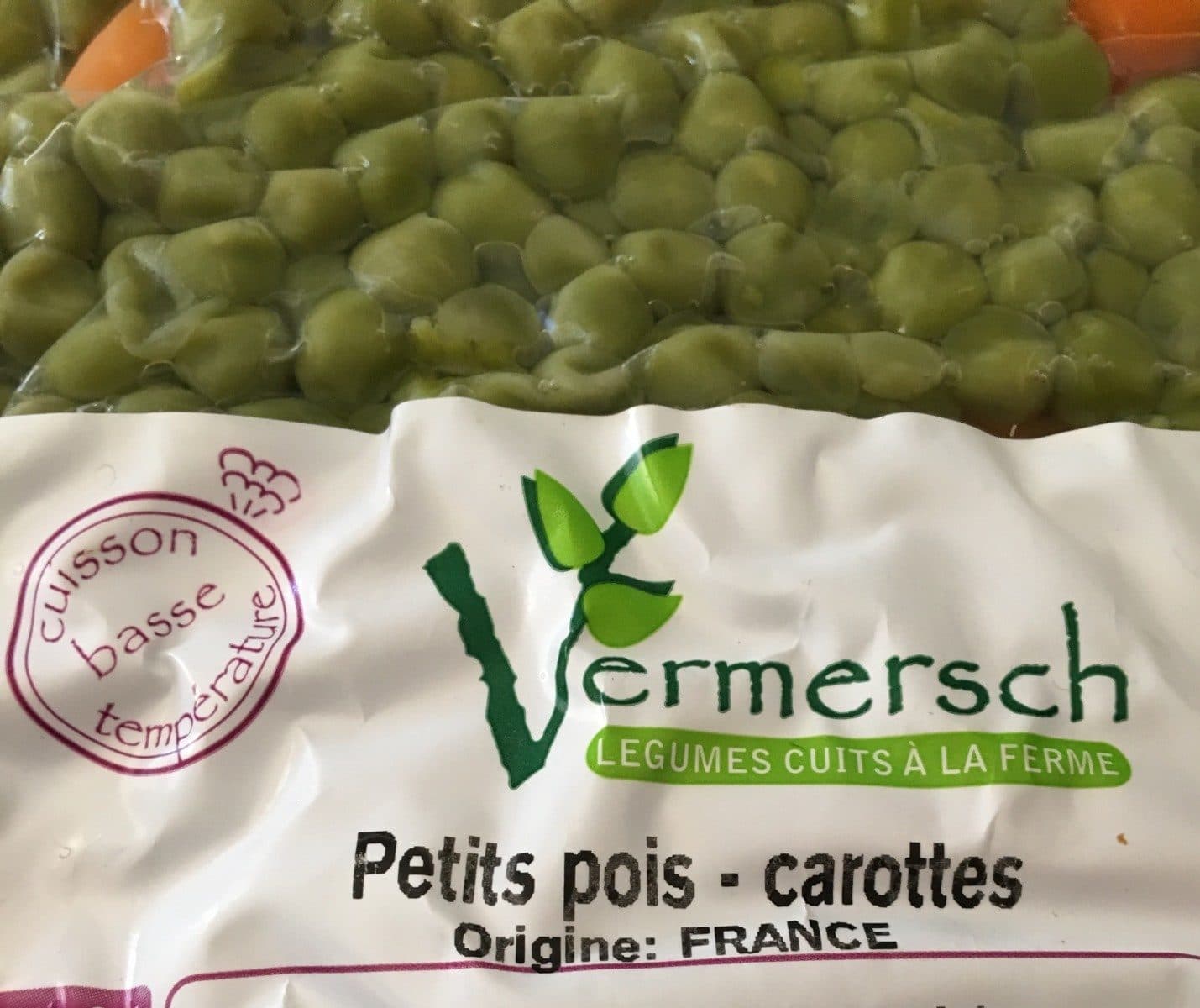 Open Food Facts Petite pois carottes packshot
