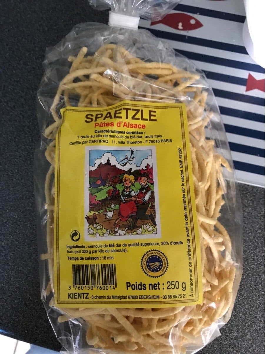 Open Food Facts SPAETZLE packshot