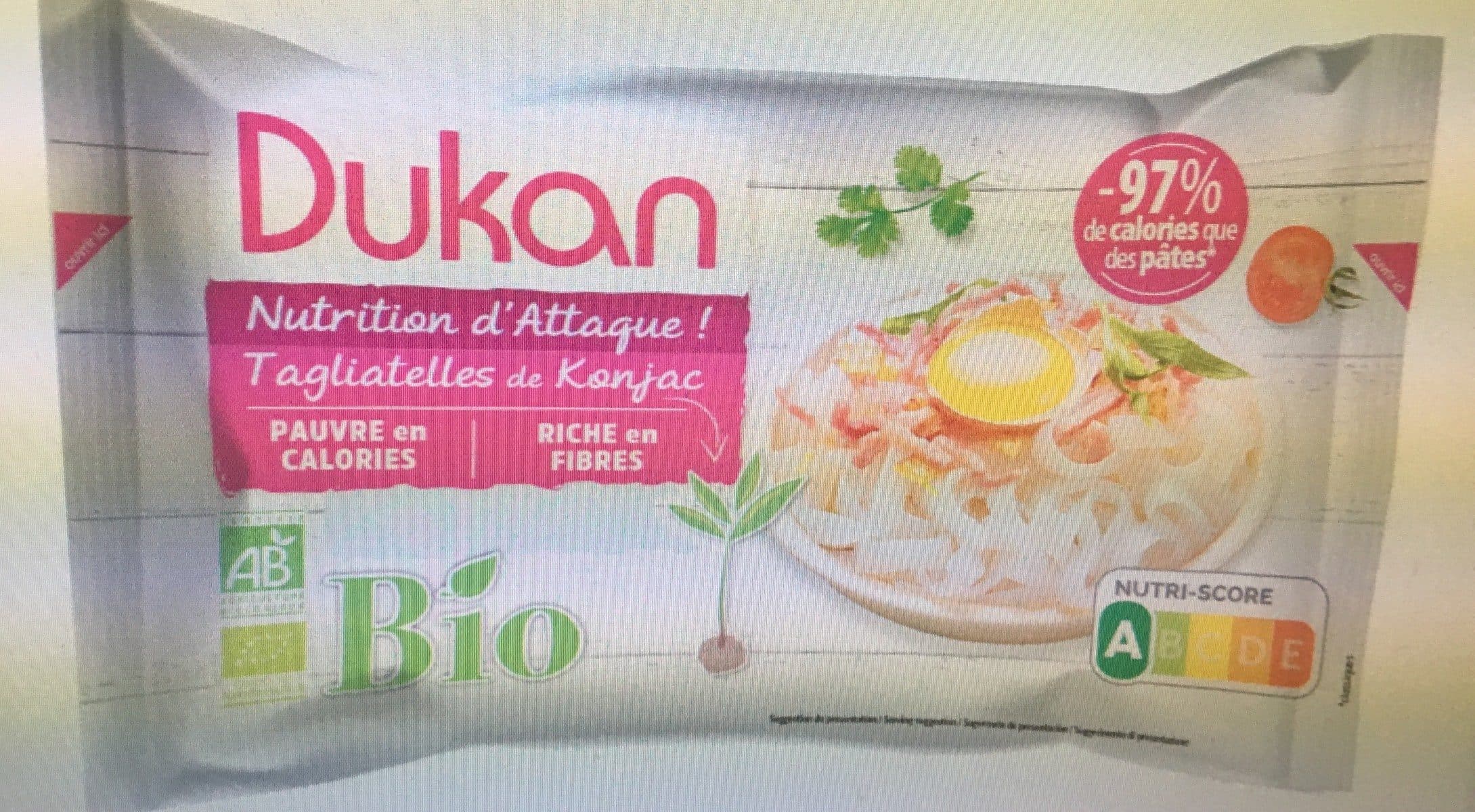 Dukan Tagliatelle de konjac sabor natural packshot