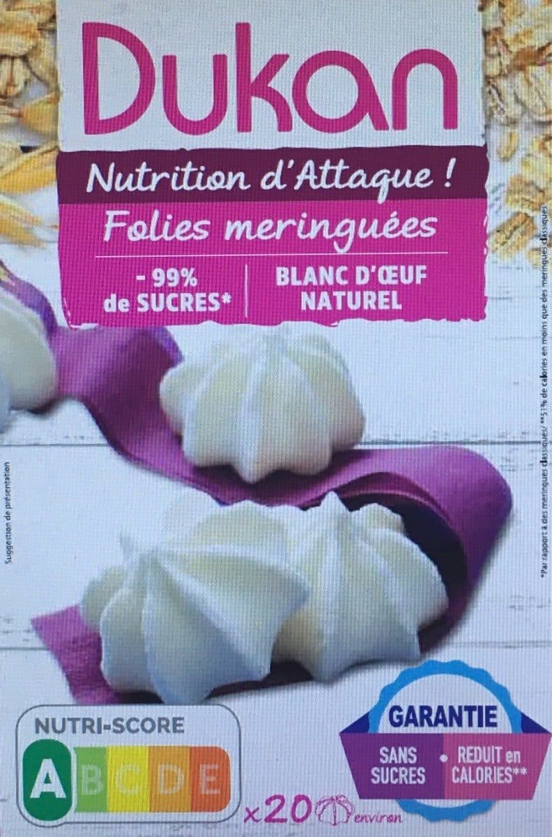 Dukan Folies Meringuées Myrtille packshot
