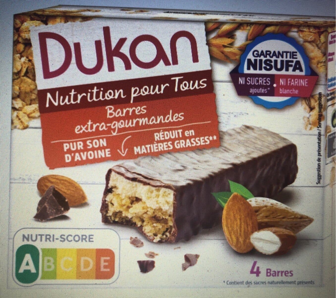Dukan Dukan Barritas extra golosas packshot