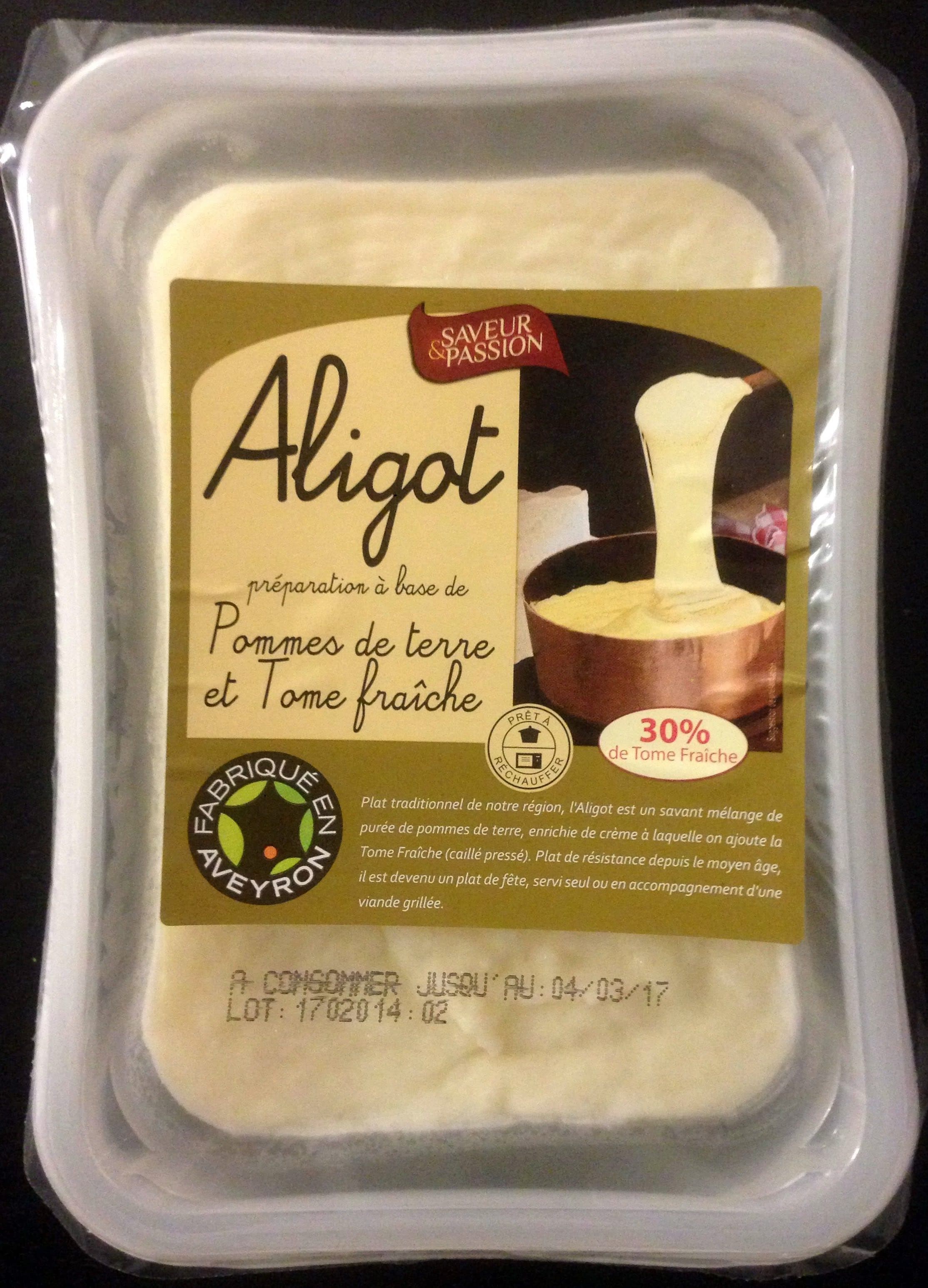Saveur & Passion Aligot packshot