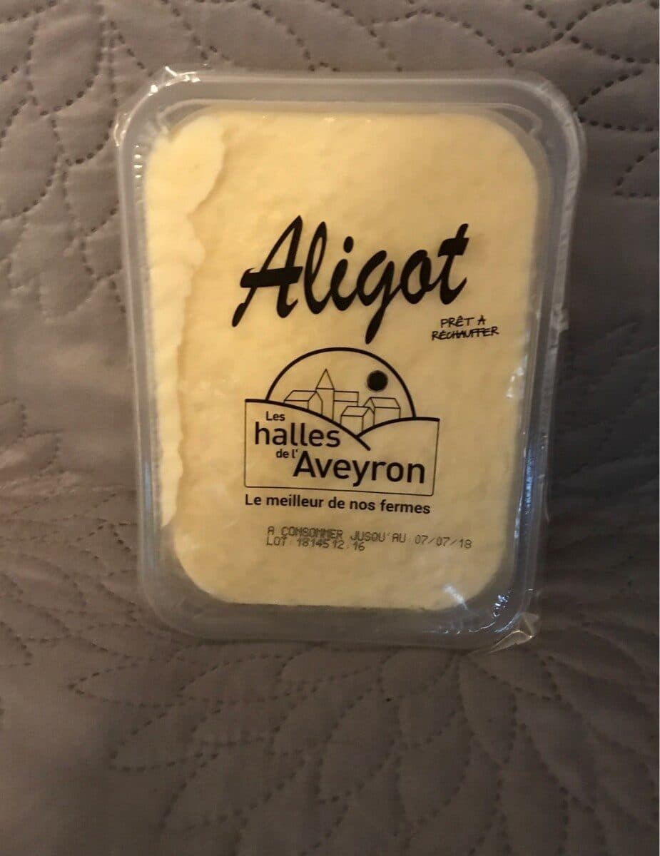 Les halles de l'Aveyron Aligot packshot