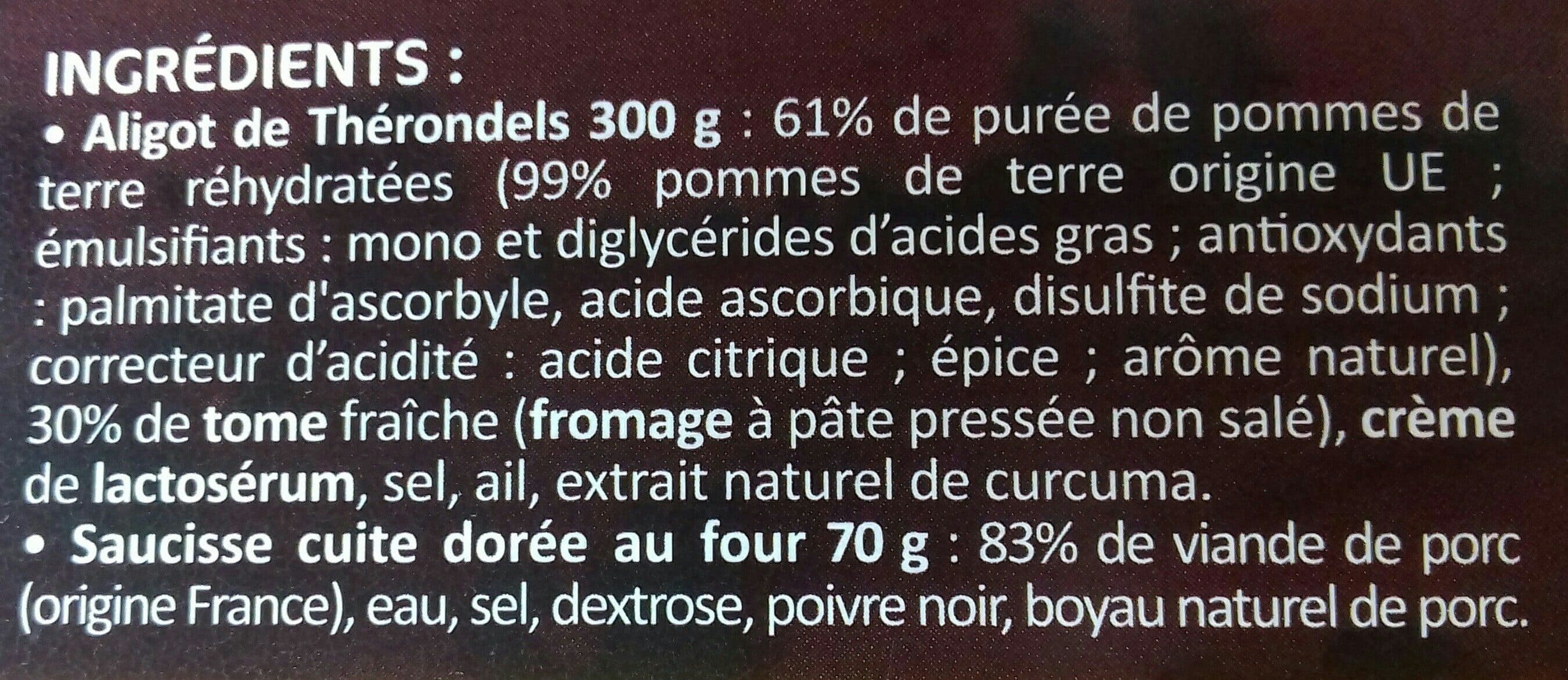 Open Food Facts Aligot de therondels packshot
