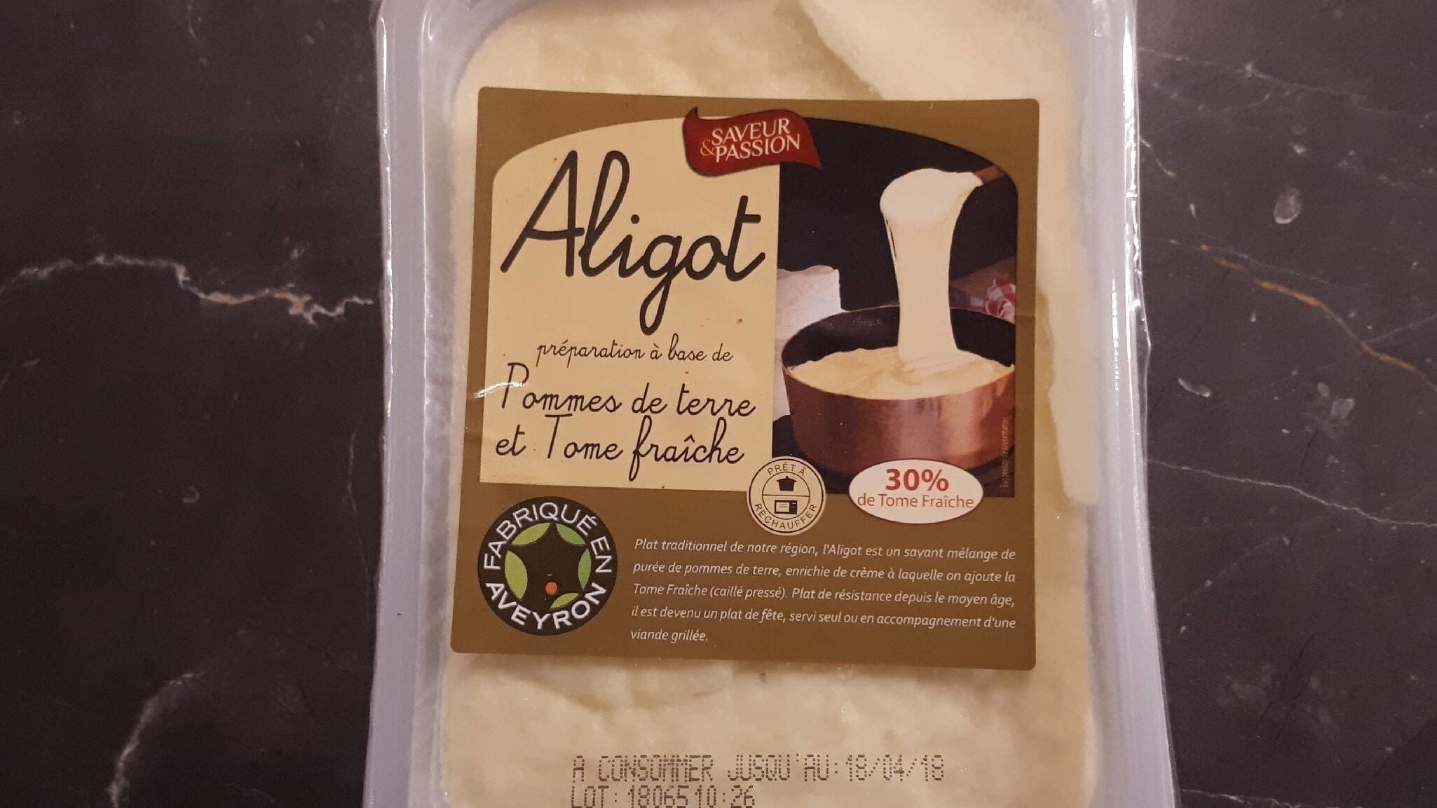 Open Food Facts Aligot packshot