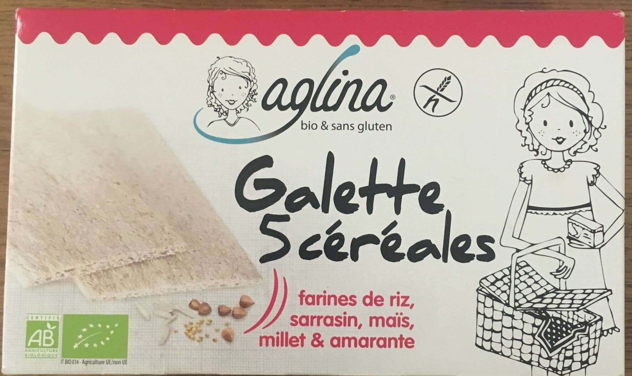 aglina Galettes 5 céréales packshot