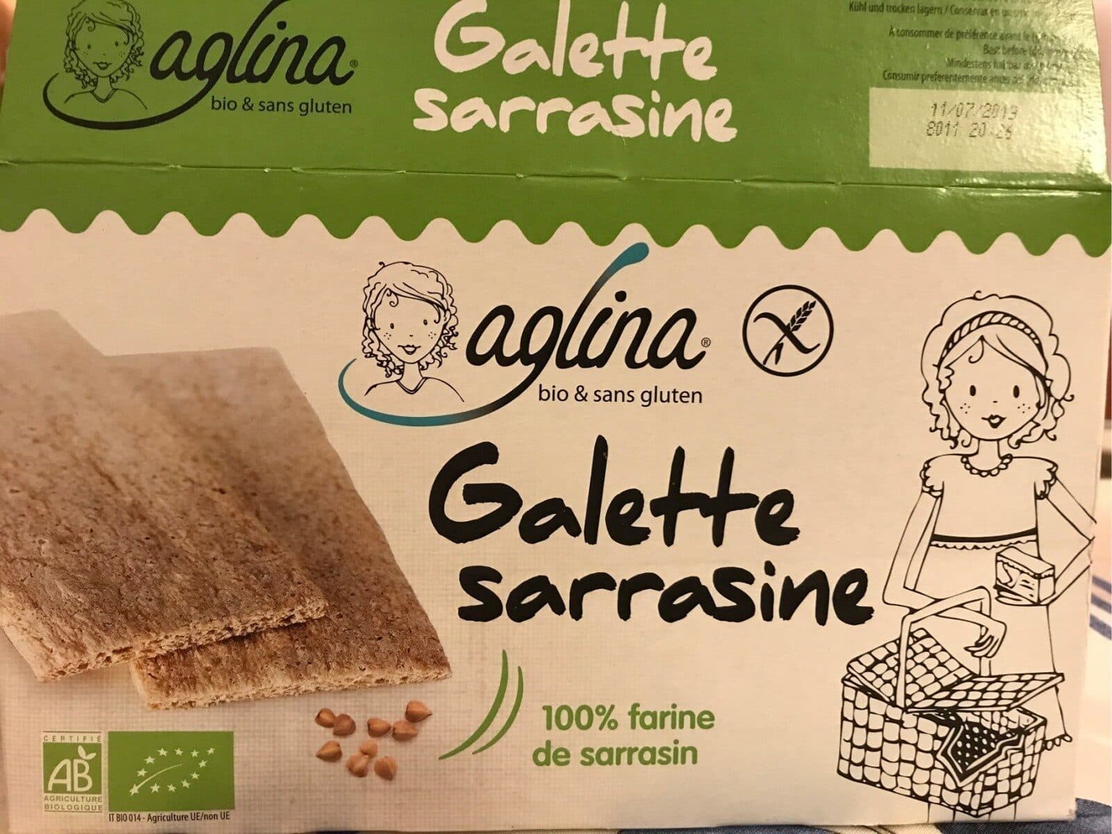 Aglina Galette de sarrasine packshot