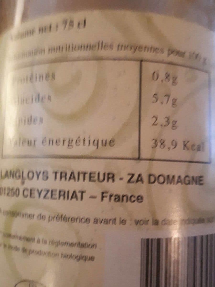 Open Food Facts Velouté de tomate au basilic packshot