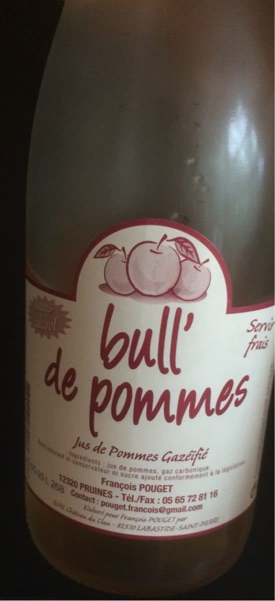 Open Food Facts Bull' de pommes packshot