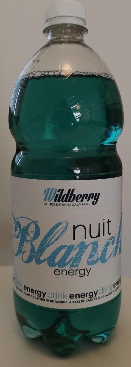Open Food Facts Nuit Blanche Energy drink packshot