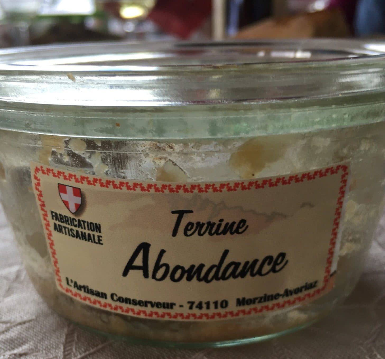 Fabrication Artisanale Terrine Abondance packshot