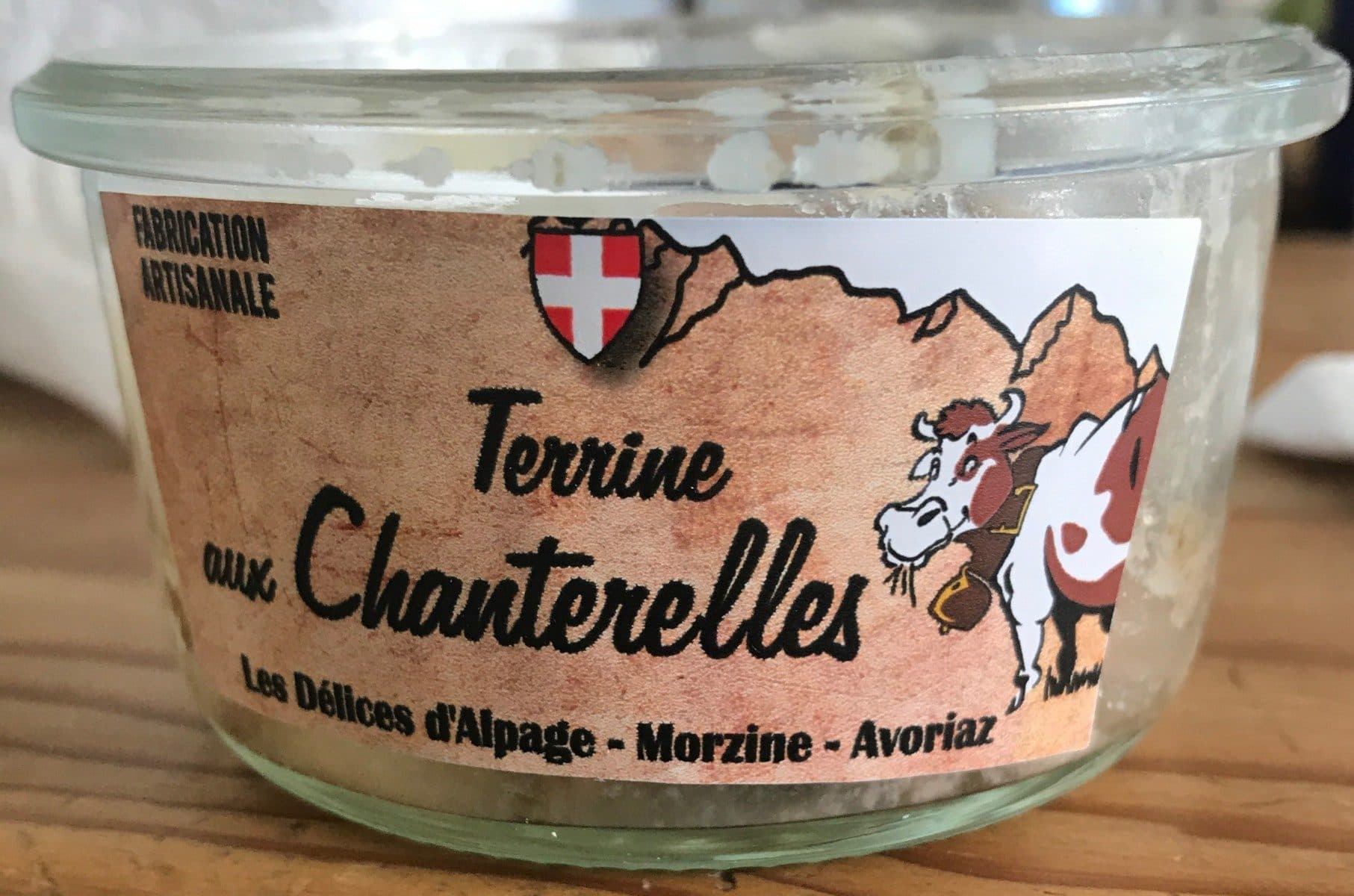 Open Food Facts Terrine aux chanterelles packshot