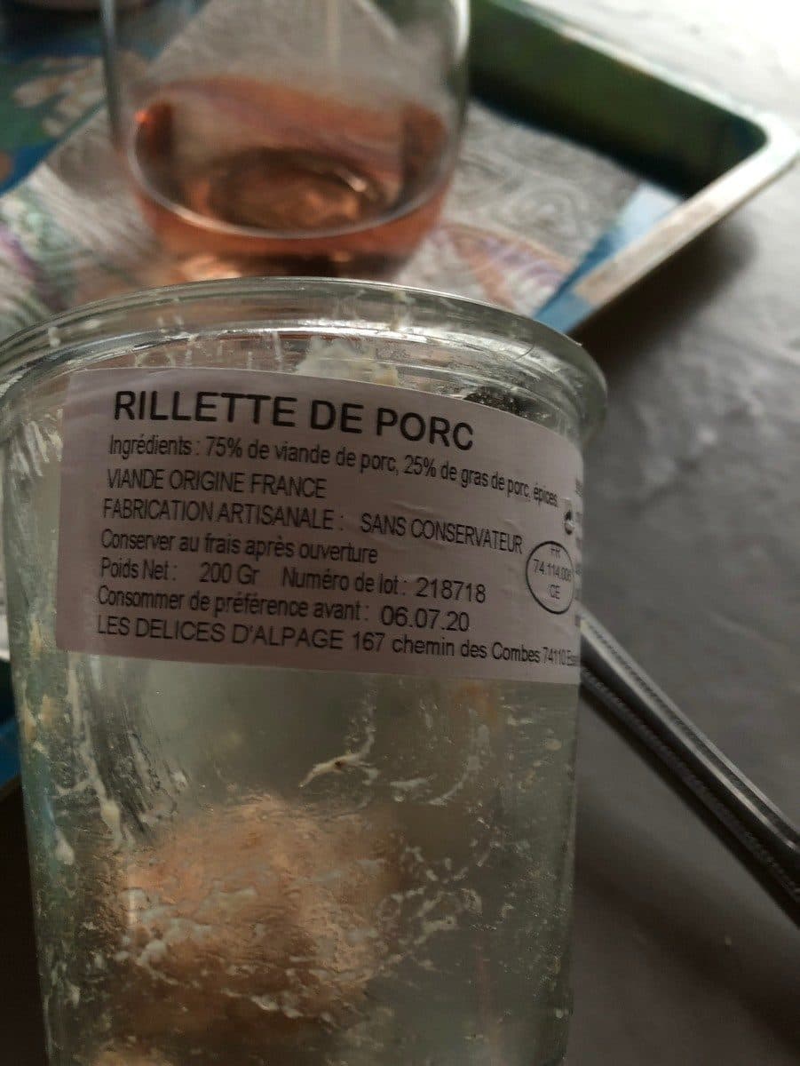 LES DÉLICES D'ALPAGE Rillettes De Porc packshot