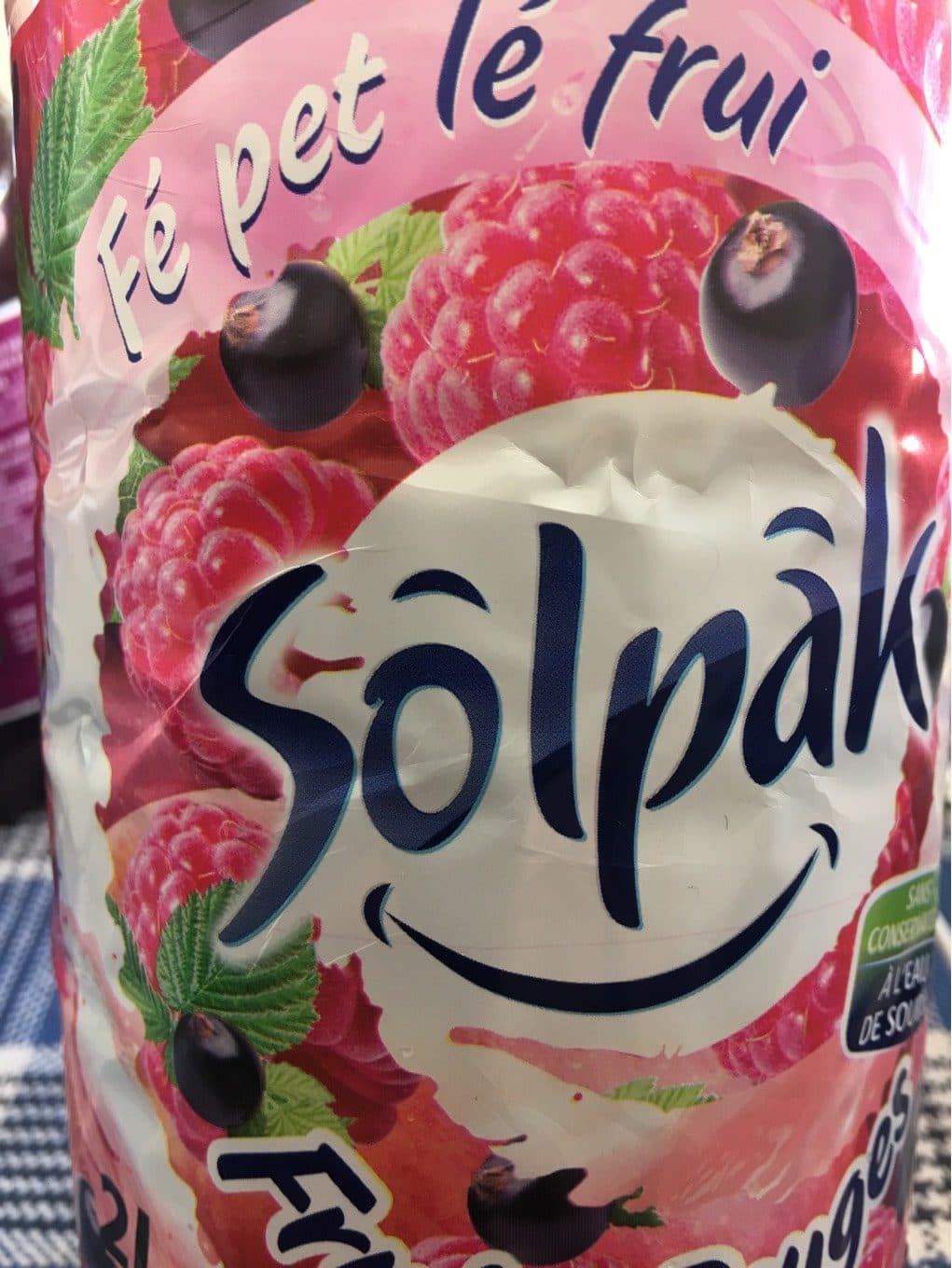Solpak Boisson aux fruits packshot
