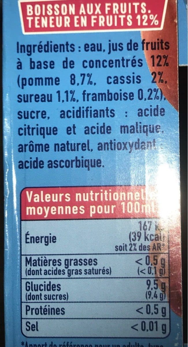 Solpak Solpak fruits rouges packshot