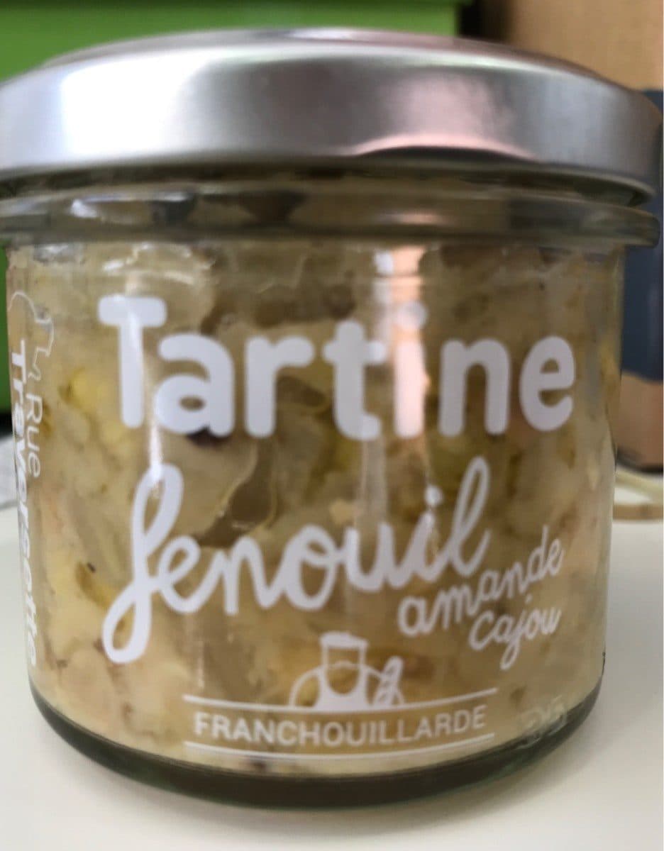 Open Food Facts Tartine Fenouil amande cajou packshot