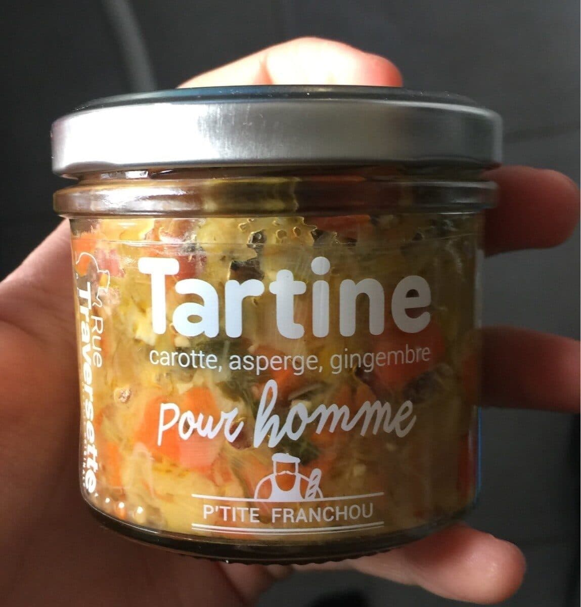 Rue Traversette Tartine carotte asperge gingembre packshot