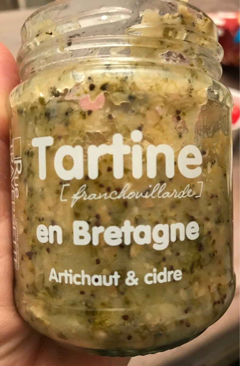 Rue Traversette Tartine en bretagne packshot