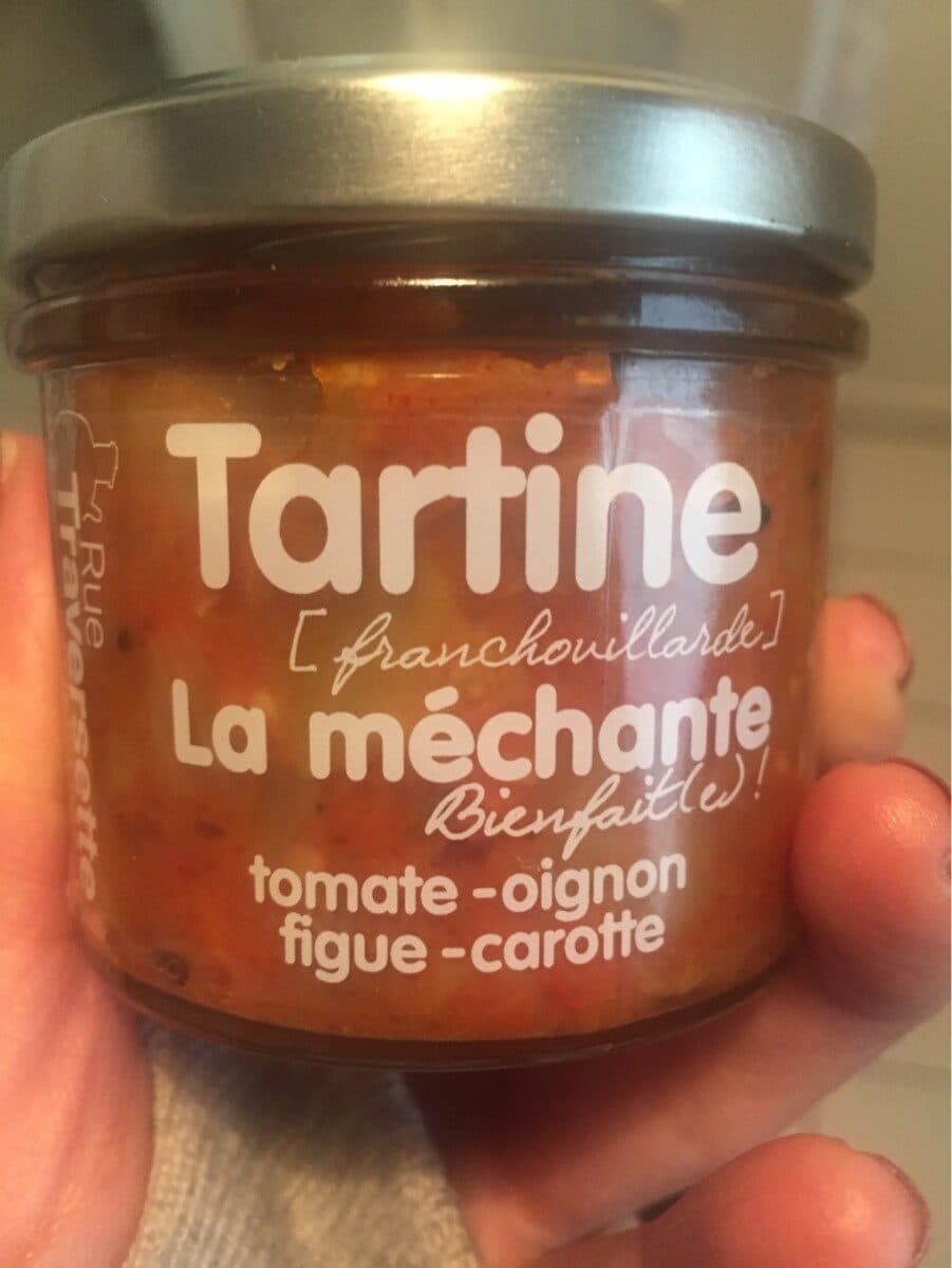 Rue Traversette Tartine tomate oignon packshot