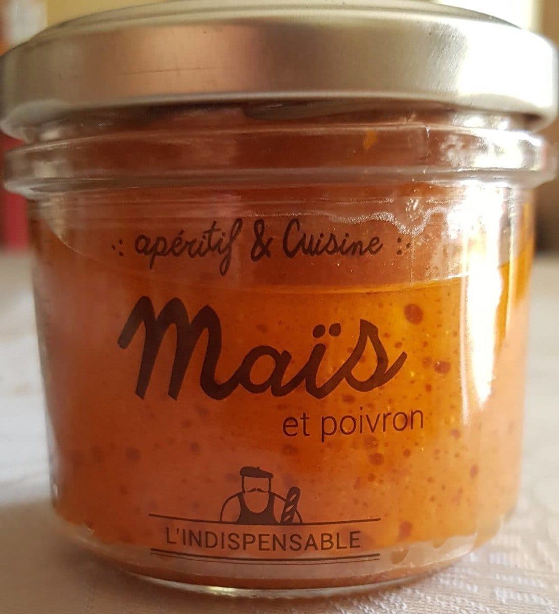L'Indispensable apéritif et Cuisine Maïs et poivron packshot