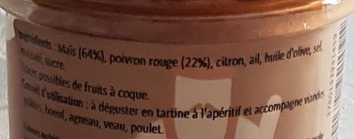 L'Indispensable apéritif et Cuisine Maïs et poivron packshot
