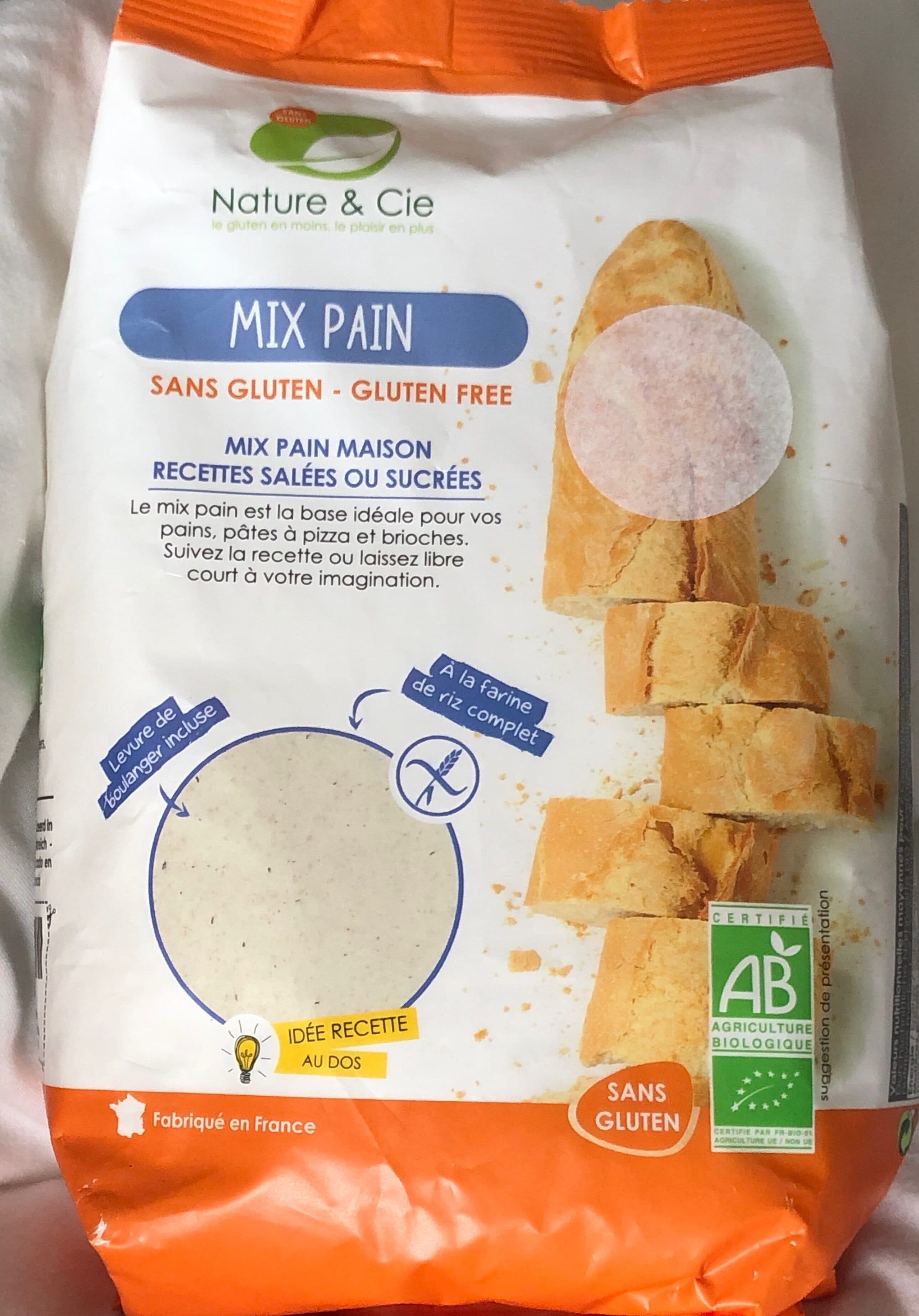 Nature & Cie Mix Pain maison sans gluten packshot