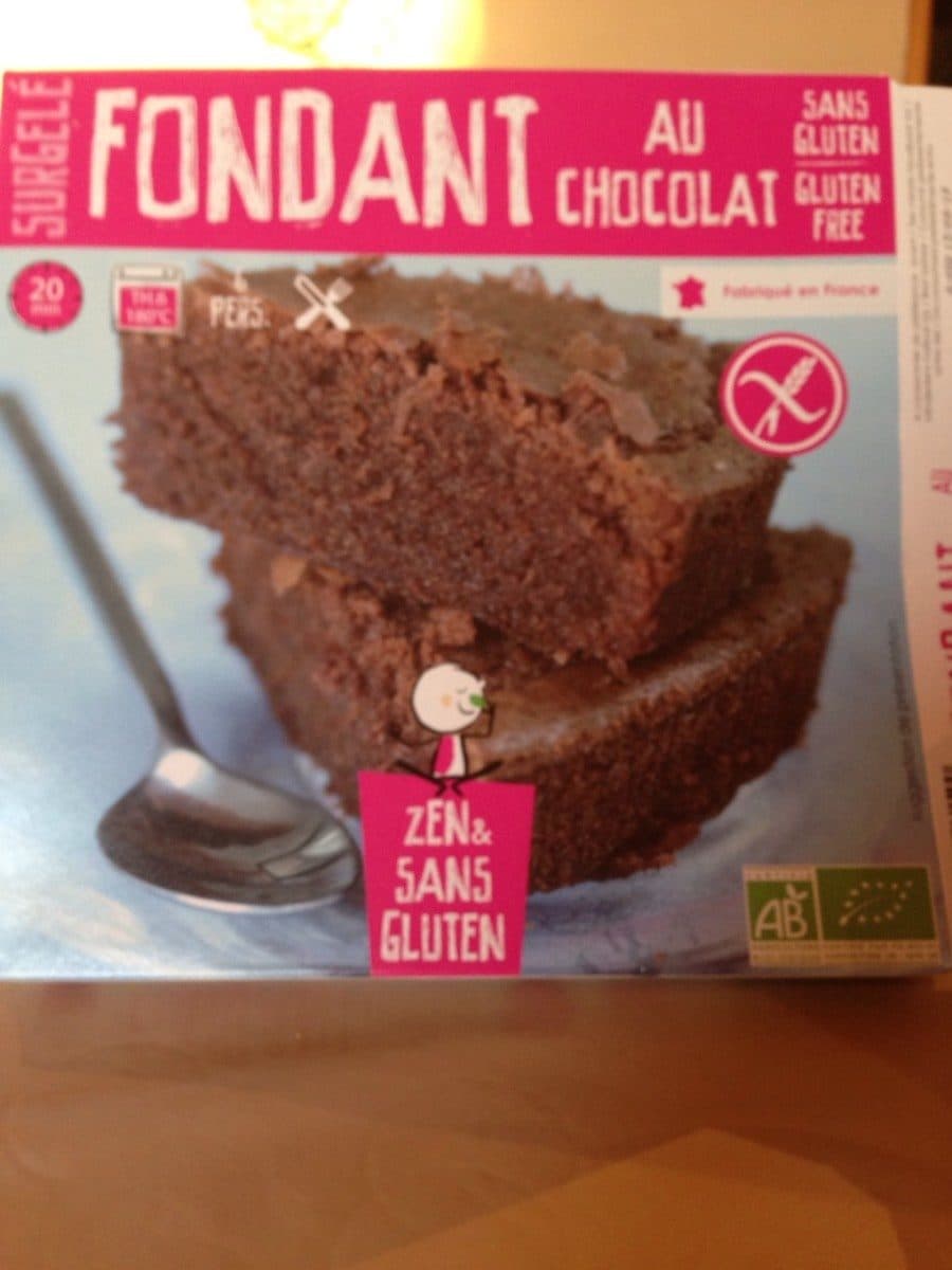 Open Food Facts Fondant au chocolat packshot