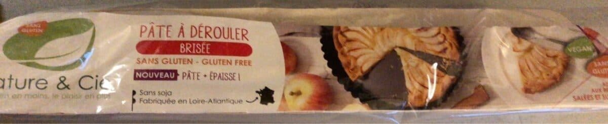 Nature & Cie Pâte à dérouler brisée sans gluten packshot