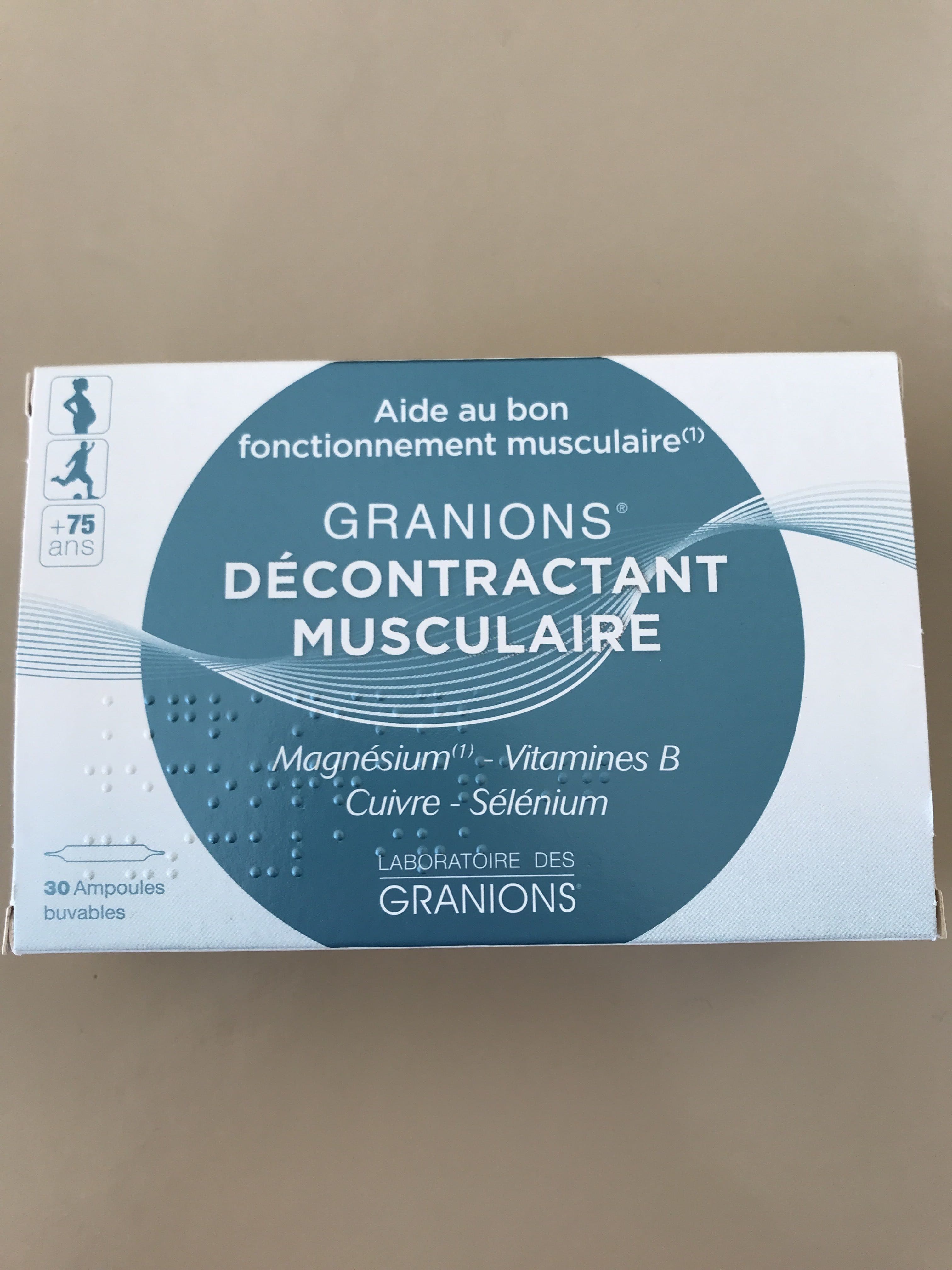 Open Food Facts Ea Pharma Decontractant Musculaire 30X2ML (specific) packshot