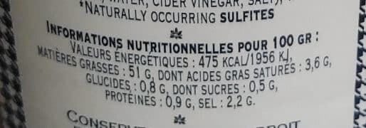 Toustain barville Sauce vinaigrette Normande packshot