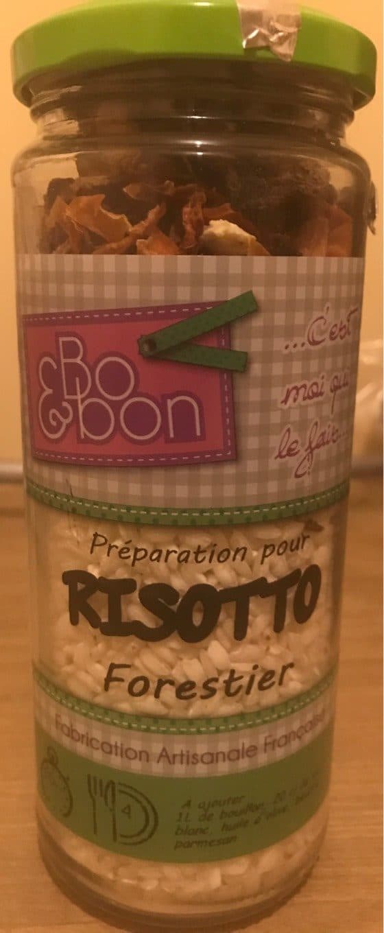 Bo&bon Risotto forestier packshot