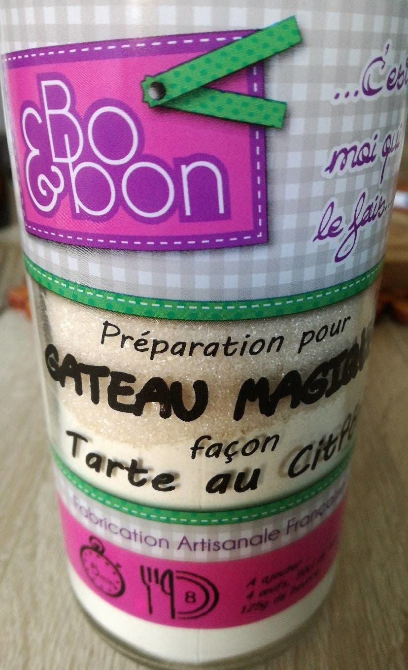 Boetbon Préparation pour gâteau magique packshot