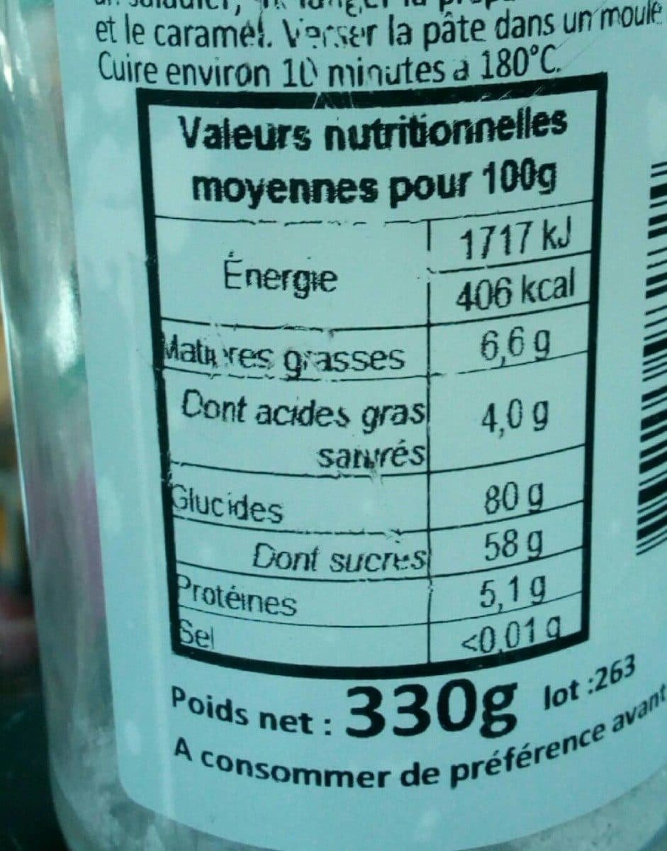 Légendes Gourmandes Bo et Bon Moelleux Chocolat Caramel 310 g packshot