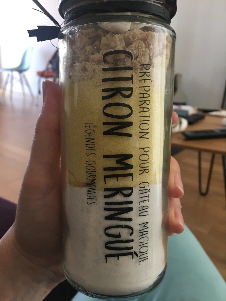Légendes Gourmandes Citron meringué packshot