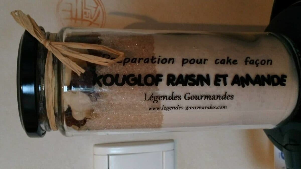 Légendes Gourmandes Préparation pour Cake Façon Kouglof Raisin et Amande packshot
