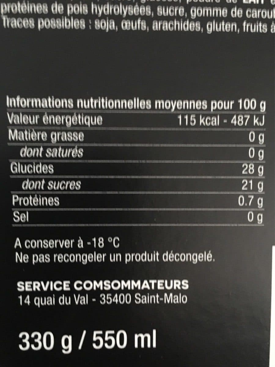 Open Food Facts Citron de sicile packshot