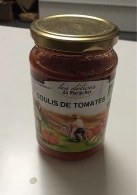 Les Delices Du Maraicher Coulis de tomates packshot