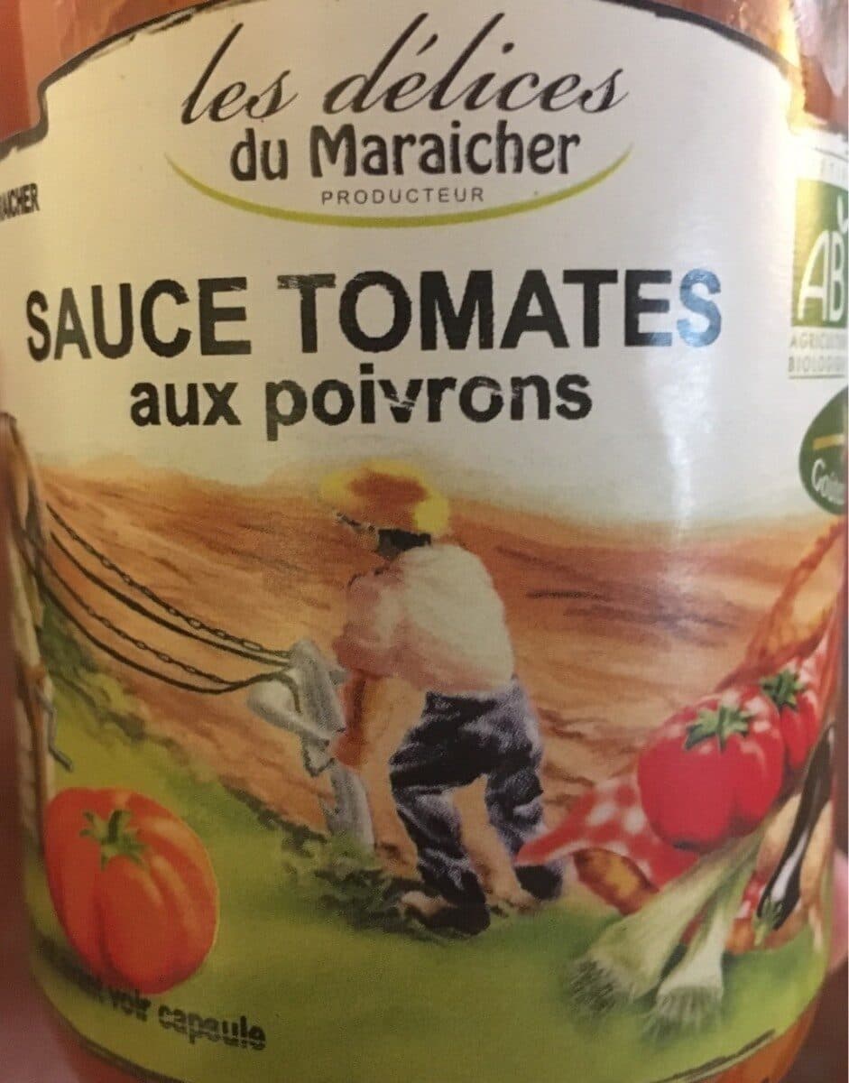 Les délices du Maraicher Sauce Tomates Aux Poivrons packshot