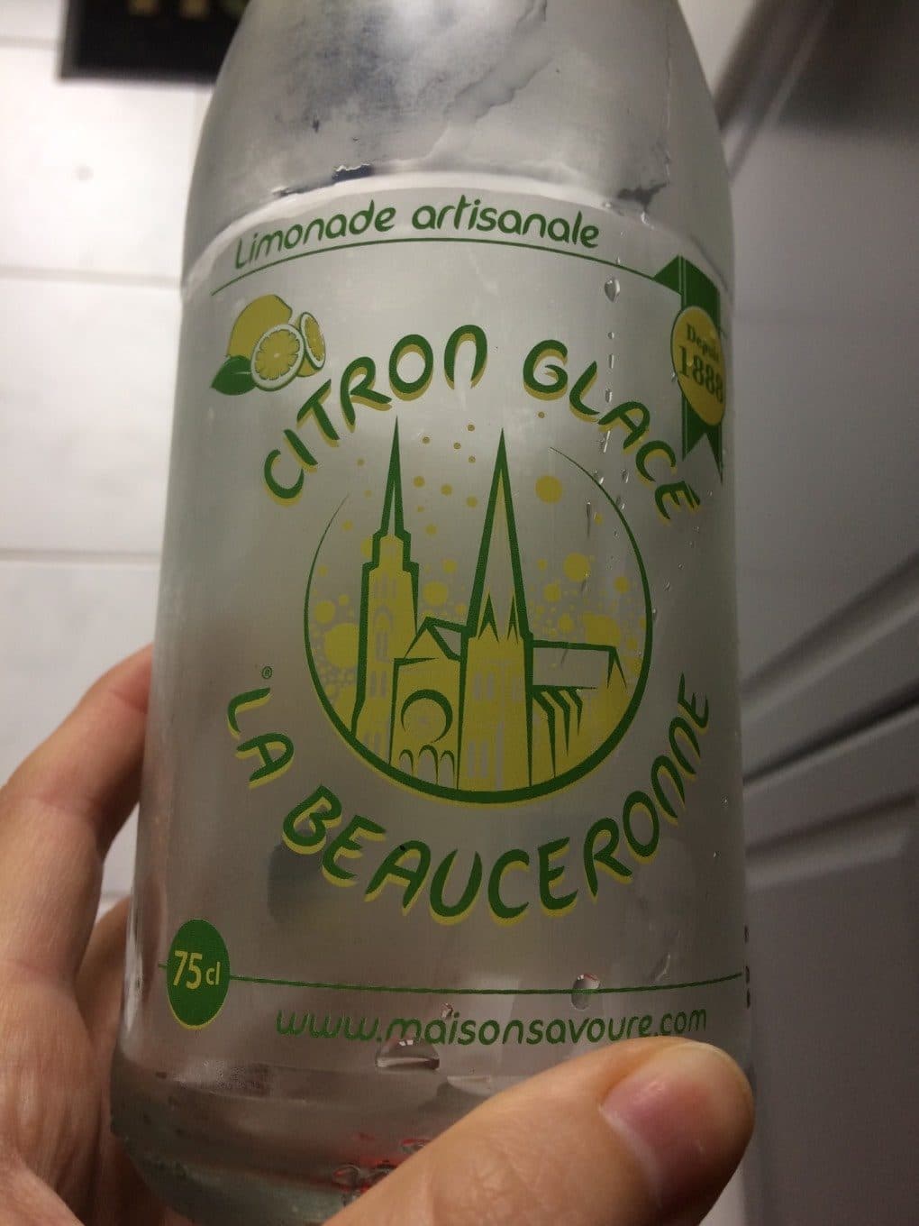 La Beauceronne Limonade artisanale citron glacé packshot