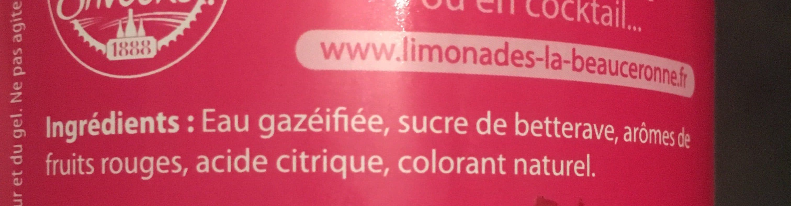 Open Food Facts Grenadine LA BEAUCERONNE packshot