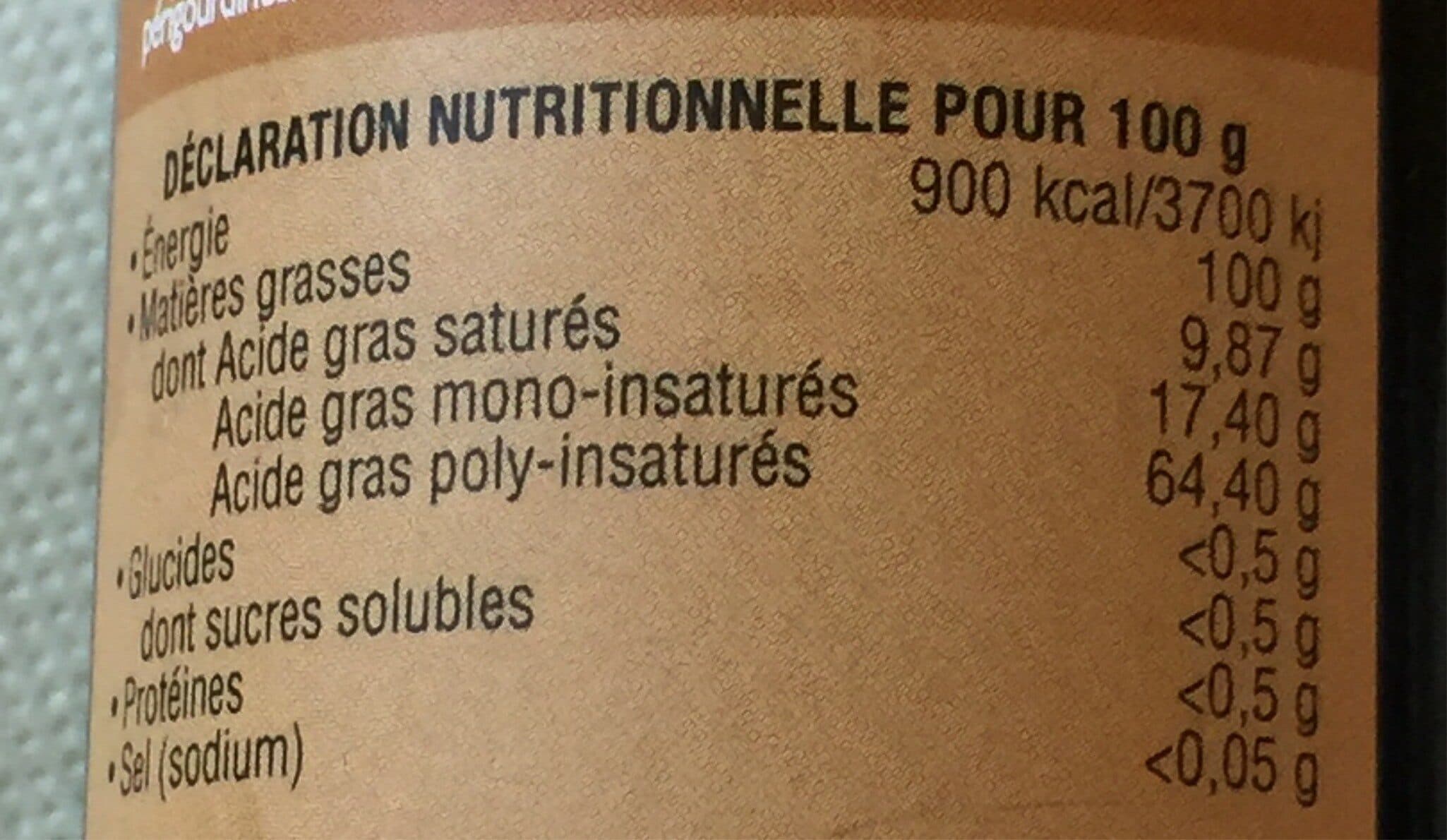 Moulin de la gaumerie Huile de noix du Périgord packshot