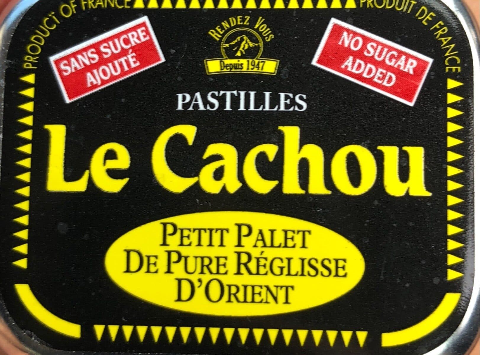 Rendez Vous Le cachou pastilles packshot